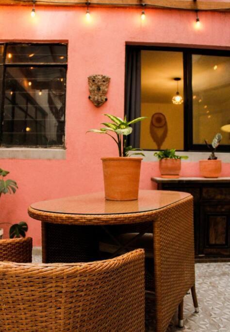 New Mex Inspired Bo-Ho Chic Apartment With Private Patio And Roof Terrace Meksika Dış mekan fotoğraf