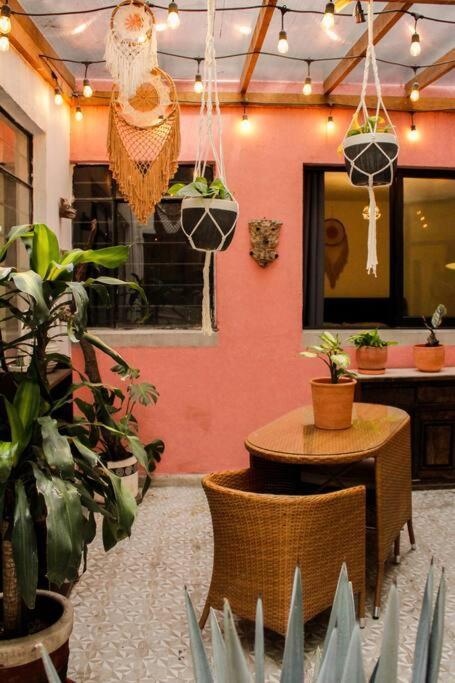 New Mex Inspired Bo-Ho Chic Apartment With Private Patio And Roof Terrace Meksika Dış mekan fotoğraf